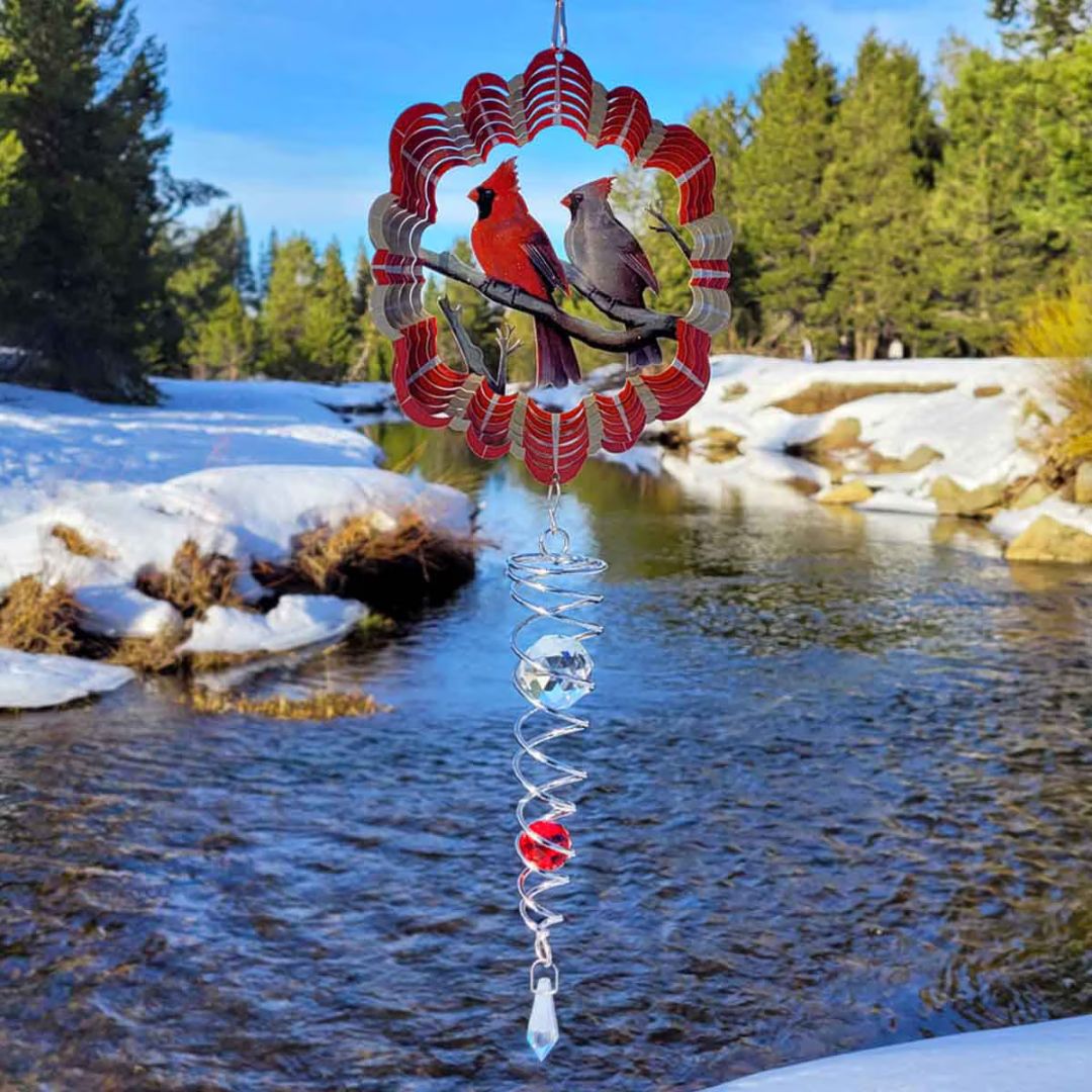 Mini Wind Spinner – Spinfinity – Cardinals – 14″